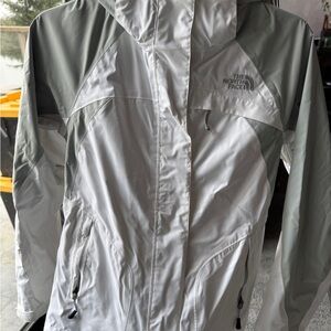 The North Face Women's White and Gray Jacket